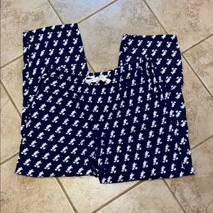 Disney Parks Mickey Mouse Cotton Lounge Pants